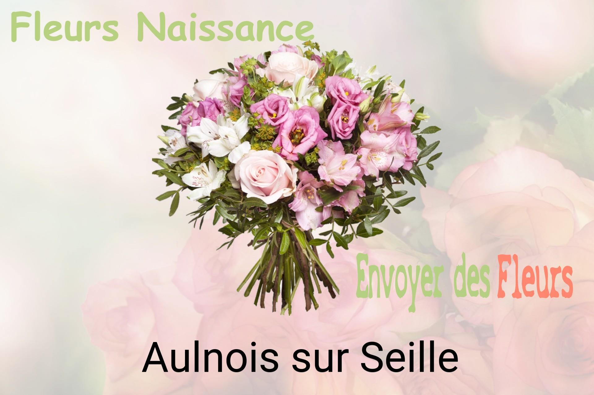 Bouquet de fleurs de naissance livré à Aulnois-sur-Seille